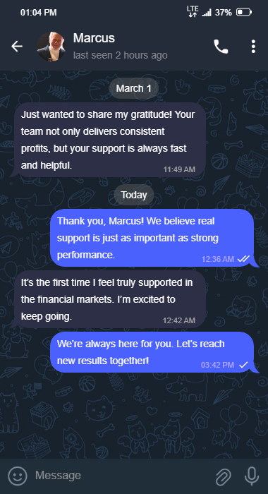Marcus testimonial